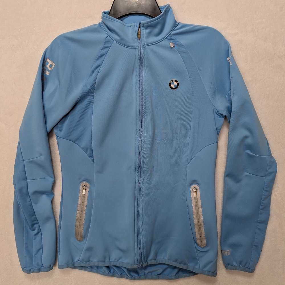 Blue Puma Women's BMW Athletics Zip-Up Jogging Jacket XS